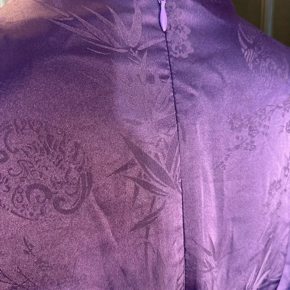 ASTR the label Long Sleeve Purple Dress with Cut-Out Design - Picture 5 of 8